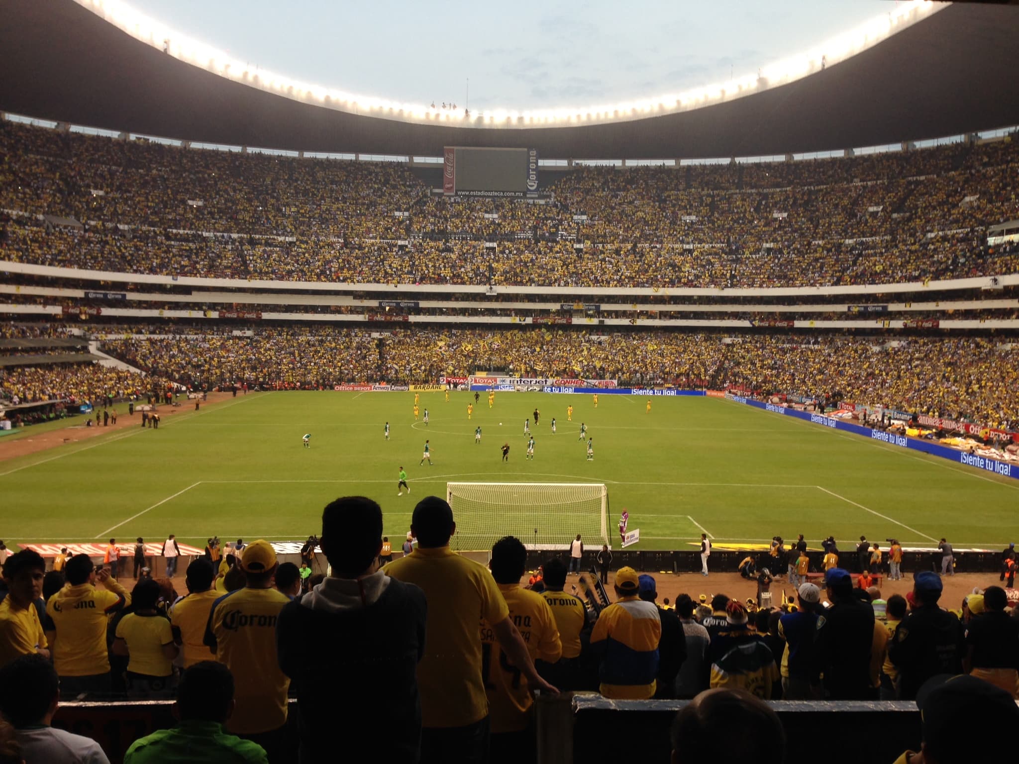 Opening match stadium background